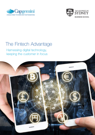 Fintech report co-authored by a team from the University of Sydney Business School’s Digital Disruption Research Group and Capgemini Australia